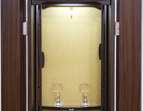 Soka Gakkai Furniture-style Buddhist Altar "Collect" Manually-operated cabinet door Available in 2 colors